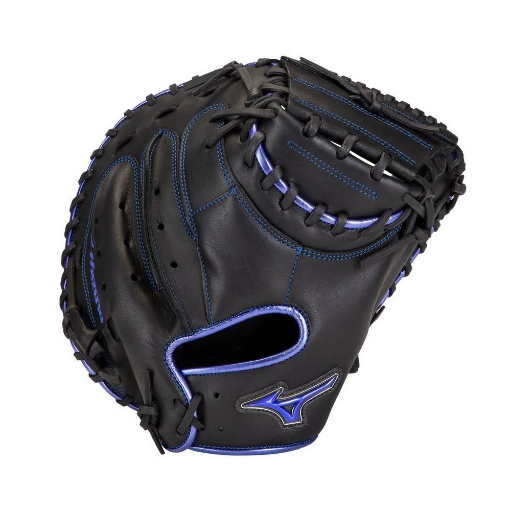 Mizuno MVP Prime SE 34" - Bayan Catchers Mitt - Siyah/Kraliyet Mavisi Türkiye (QGTACZ-795)